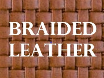BRAIDED LEATHER